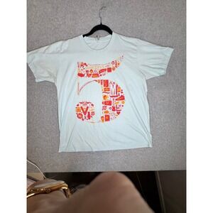 Maroon 5 Vintage Concert T-Shirt Lic 2015 American Apparel Made In USA Size LG